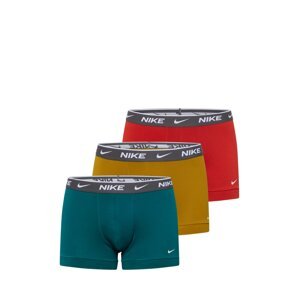 NIKE Sport alsónadrágok  mustár / benzin / piros