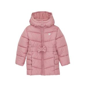 TOM TAILOR Kabát  rózsaszín / ezüst