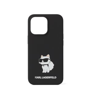 Karl Lagerfeld Okostelefon-tok 'Silicone Choupette NFT iPhone 13 Pro'  púder / fekete / fehér