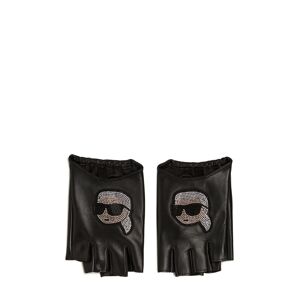 Karl Lagerfeld Rövid ujjú kesztyű  testszínű / fekete / fehér