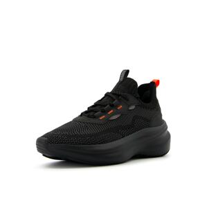 Bershka Rövid szárú sportcipők  szürke / narancs / fekete