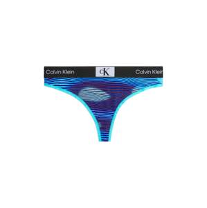Calvin Klein Underwear String bugyik  vízszín / sötétkék / fekete / fehér