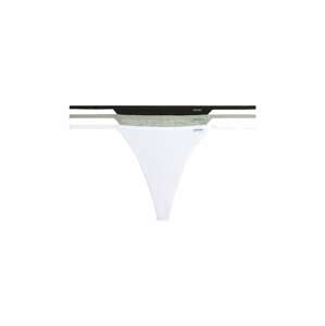 Calvin Klein Underwear String bugyik 'Athletic'  zöld / fekete / fehér