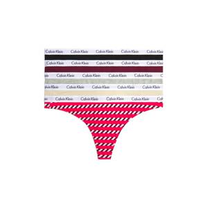 Calvin Klein Underwear String bugyik 'Carousel'  homok / szürke melír / piros / fekete