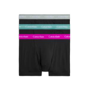 Calvin Klein Underwear Boxeralsók  szürke / benzin / fukszia / fekete