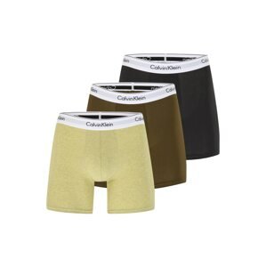 Calvin Klein Underwear Boxeralsók  sárga melír / olíva / fekete / fehér