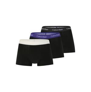 Calvin Klein Underwear Boxeralsók  ekrü / sötétlila / fekete / fehér