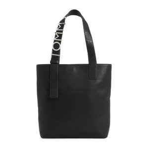 Tommy Jeans Shopper táska 'Bold'  fekete / ezüst