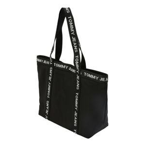 Tommy Jeans Shopper táska 'Essential'  fekete / fehér