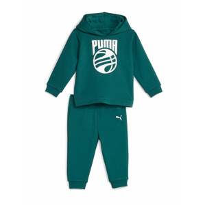 PUMA Jogging ruhák 'MINICATS'  smaragd / fehér