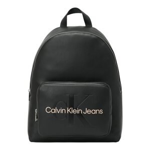 Calvin Klein Jeans Hátizsák  púder / fekete
