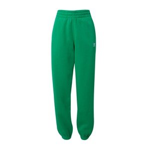 ADIDAS ORIGINALS Nadrág 'Essentials Fleece'  zöld / fehér