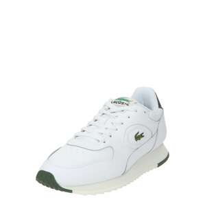 LACOSTE Rövid szárú sportcipők 'Linetrack 2231 SMA'  zöld / fehér