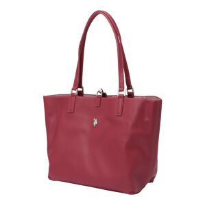 U.S. POLO ASSN. Shopper táska 'Malibu'  rózsaszín / rubinvörös