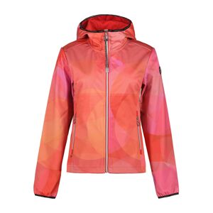 LUHTA Kültéri kabátok 'Ingby'  korál / rózsaszín / fekete / fehér