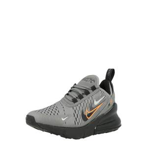 Nike Sportswear Sportcipő  szürke / narancs / fekete / fehér