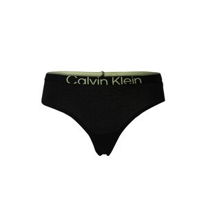 Calvin Klein Underwear String bugyik  limone / fekete