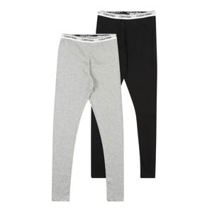 Calvin Klein Jeans Leggings  szürke melír / fekete / fehér