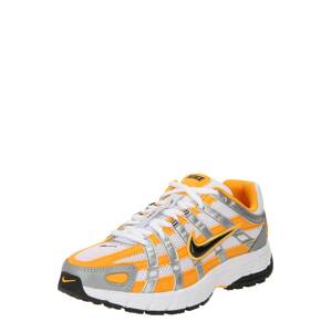Nike Sportswear Rövid szárú sportcipők 'P-6000'  világos narancs / fekete / ezüst / fehér