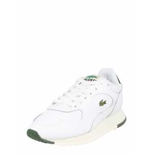 LACOSTE Rövid szárú sportcipők 'LINETRACK 2231 SFA'  zöld / fehér