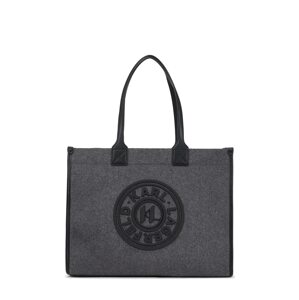 Karl Lagerfeld Shopper táska  antracit / fekete