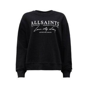 AllSaints Tréning póló 'RISTA'  fekete / fehér
