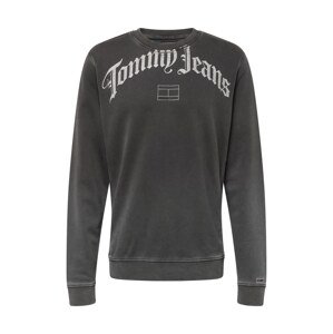 Tommy Jeans Tréning póló 'Grunge'  antracit / fehér