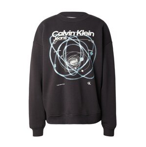 Calvin Klein Jeans Tréning póló 'GALAXY'  türkiz / fekete / fehér