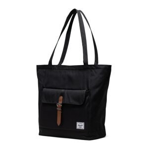Herschel Shopper táska 'Retreat'  gesztenyebarna / fekete / piszkosfehér