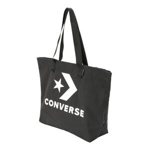 CONVERSE Shopper táska  fekete / fehér