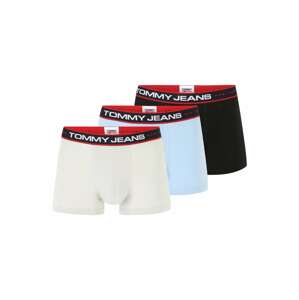 Tommy Jeans Boxeralsók  világoskék / piros / fekete / fehér