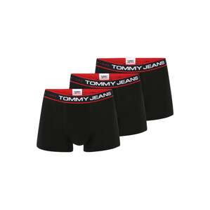 Tommy Jeans Boxeralsók  piros / fekete / fehér