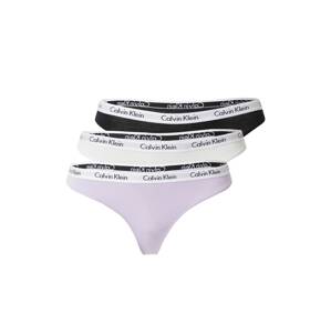 Calvin Klein Underwear String bugyik  orgona / fekete / fehér