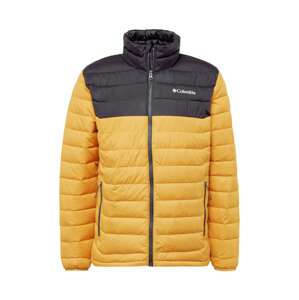 COLUMBIA Kültéri kabátok 'Powder Lite'  sárga / fekete / fehér