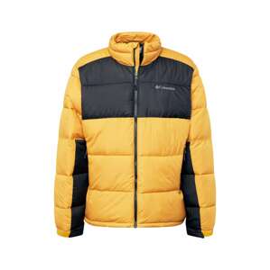 COLUMBIA Kültéri kabátok 'Pike Lake'  sárga / fekete