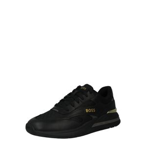 BOSS Black Rövid szárú sportcipők 'Kurt'  arany / fekete