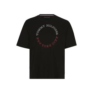 Tommy Hilfiger Big & Tall T-Shirt  piros / fekete / fehér