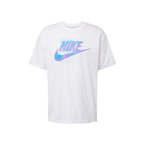 Nike Sportswear Póló 'FUTURA'  neonkék / lila / fehér