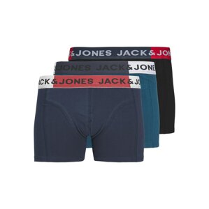 JACK & JONES Boxeralsók  tengerészkék / benzin / világospiros / fekete