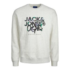 JACK & JONES Tréning póló 'SILVER LAKE'  fűzöld / levendula / fekete / fehér