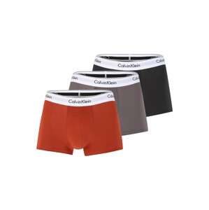 Calvin Klein Underwear Boxeralsók  sötétszürke / homár / fekete / fehér