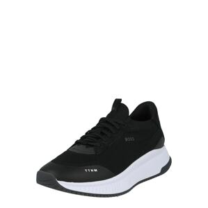 BOSS Black Rövid szárú sportcipők 'Slon'  fekete / fehér