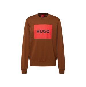 HUGO Red Tréning póló 'Duragol'  piros / rozsdavörös / fekete