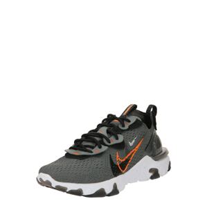 Nike Sportswear Rövid szárú sportcipők  sötétszürke / narancs / fekete