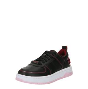 HUGO Rövid szárú sportcipők 'Kilian'  világos-rózsaszín / piros / fekete