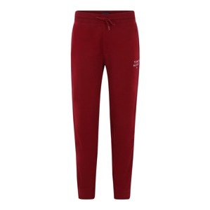 Tommy Hilfiger Underwear Pizsama nadrágok  piros / fehér