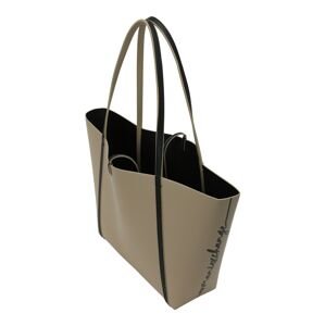 ARMANI EXCHANGE Shopper táska  sötét bézs / aranysárga / fekete