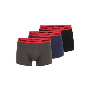 HUGO Boxeralsók  tengerészkék / sötétszürke / piros / fekete