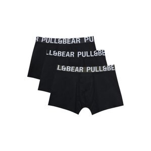 Pull&Bear Boxeralsók  világosszürke / sötétszürke / khaki / fekete