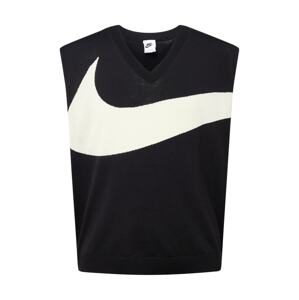 Nike Sportswear Ujjatlan pulóverek  fekete / fehér